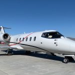 Learjet 60 air ambulance exterior